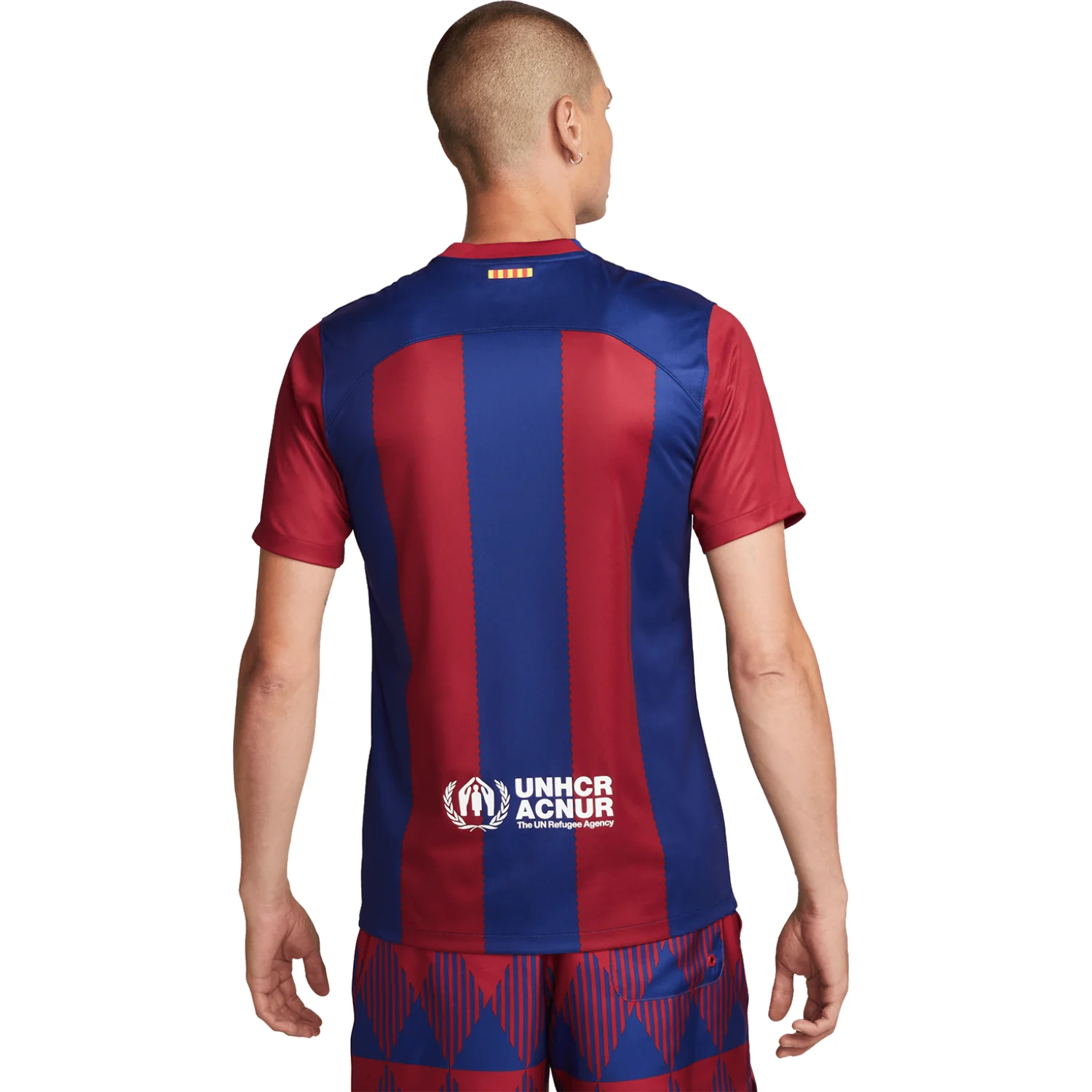 Nike FC Barcelona 2023-24 Men's Home Stadium Jersey - Image 4