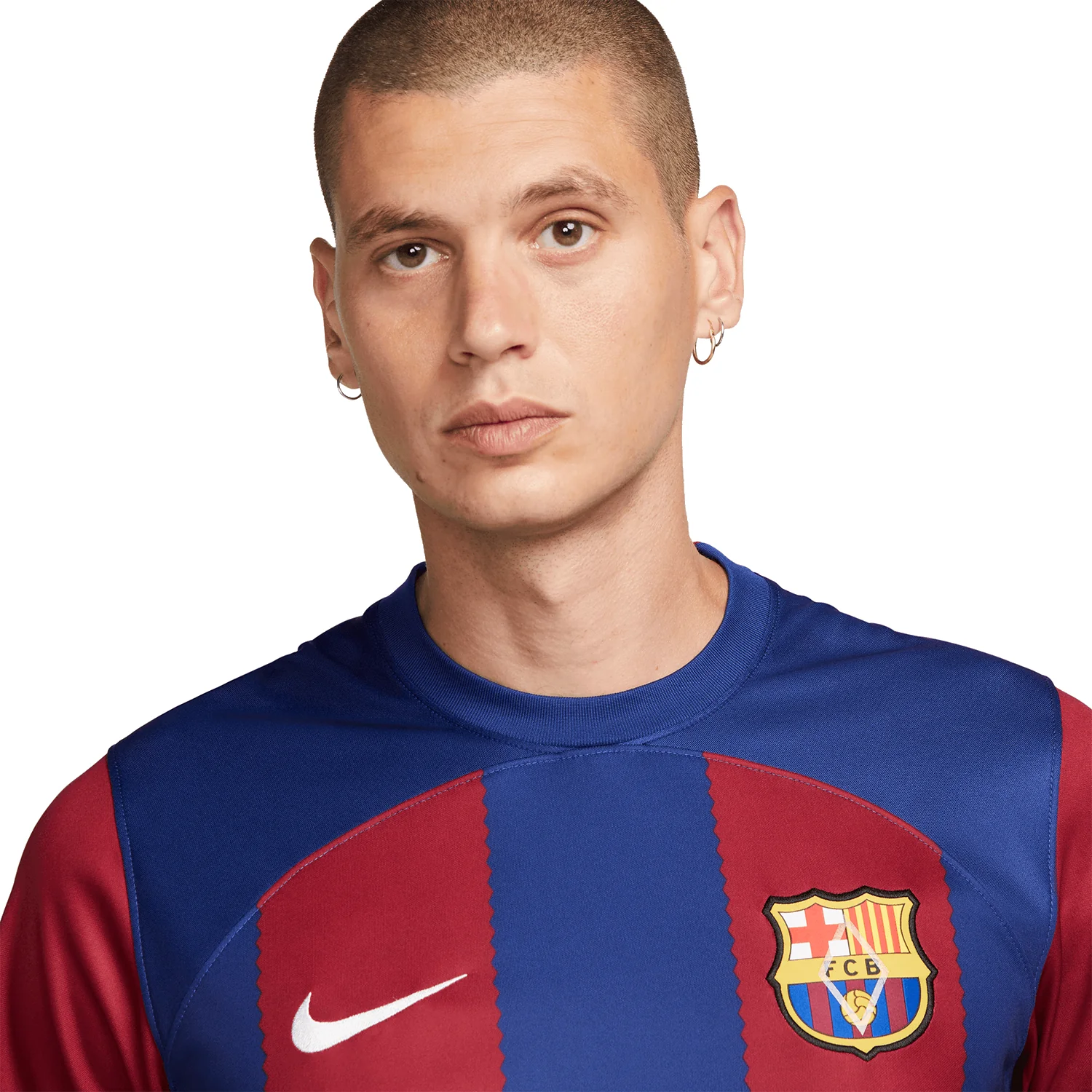 Nike FC Barcelona 2023-24 Men's Home Stadium Jersey - Image 5