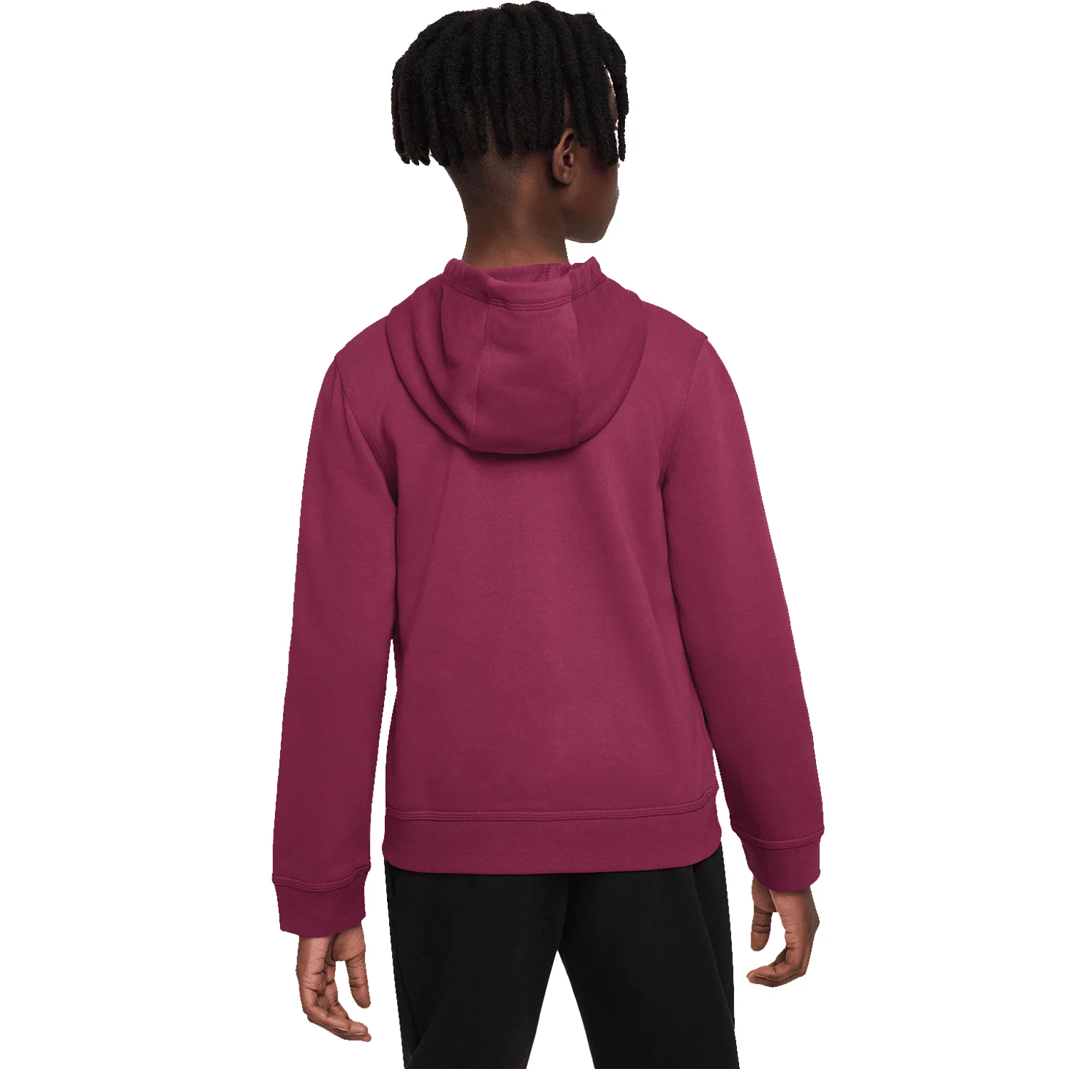 Nike FC Barcelona 2023-24 Youth Full Zip Club Hoodie - Image 2