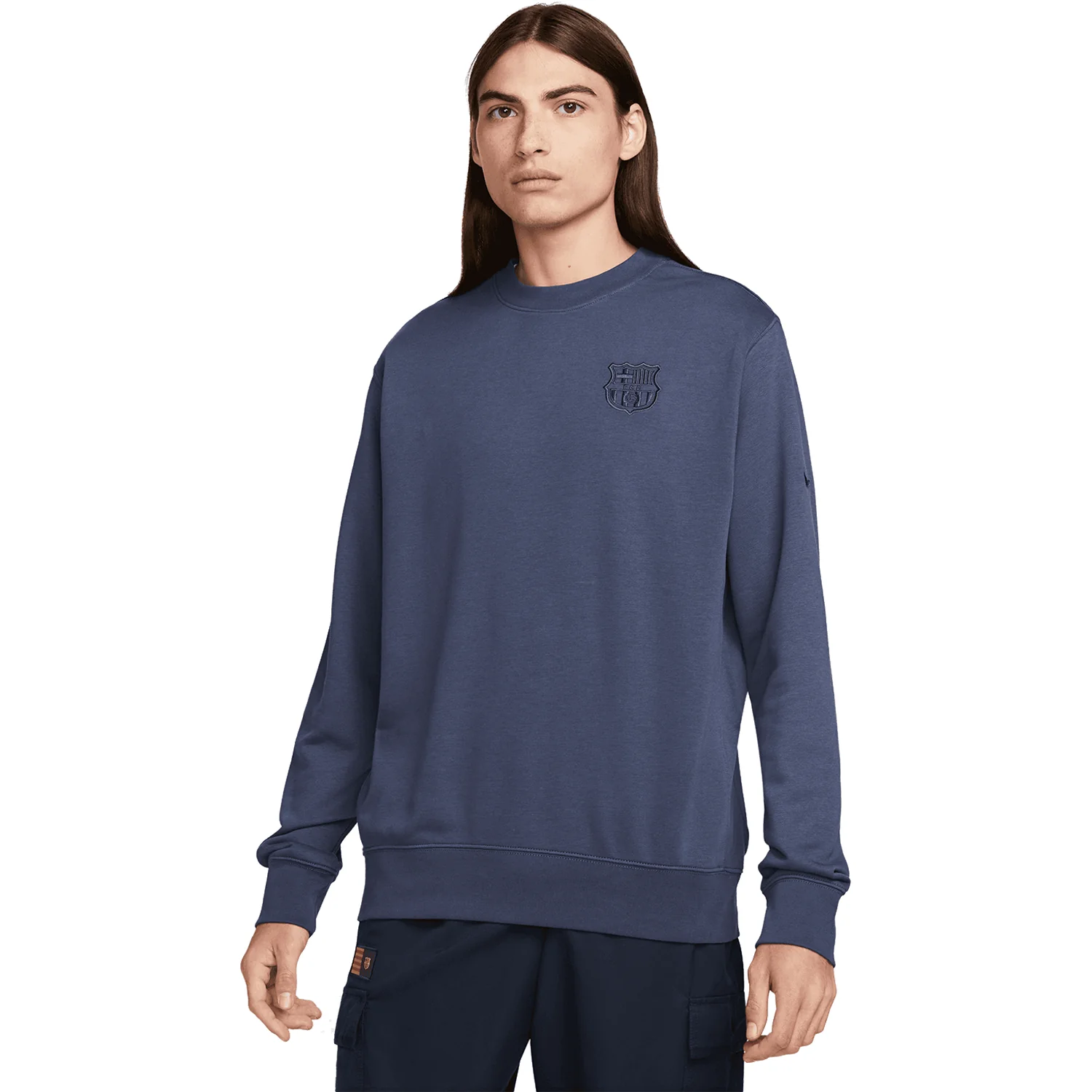 Nike FC Barcelona Men's Club Crewneck Sweater
