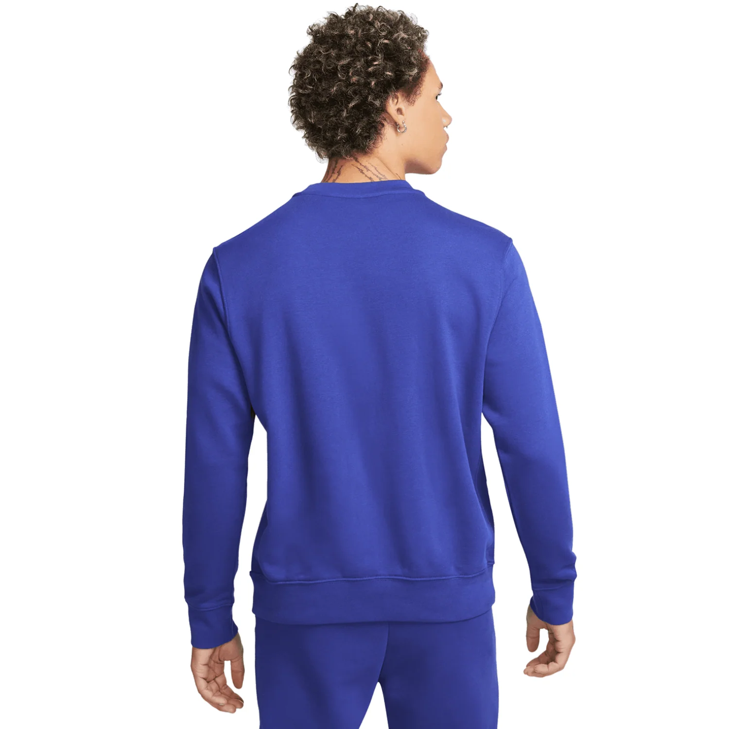 Nike FC Barcelona Men's Club Fleece Crewneck Sweater - Image 2