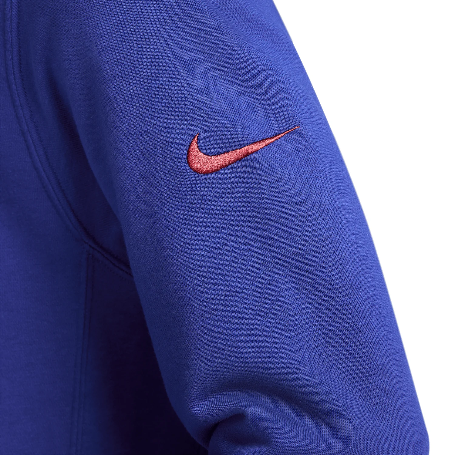 Nike FC Barcelona Men's Club Fleece Crewneck Sweater - Image 4