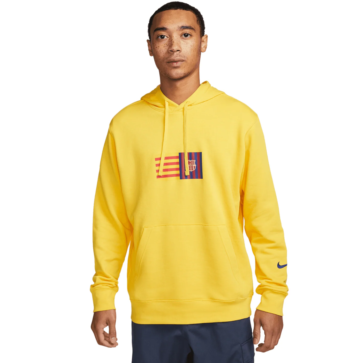 Nike FC Barcelona Men's Club Fleece Hoodie