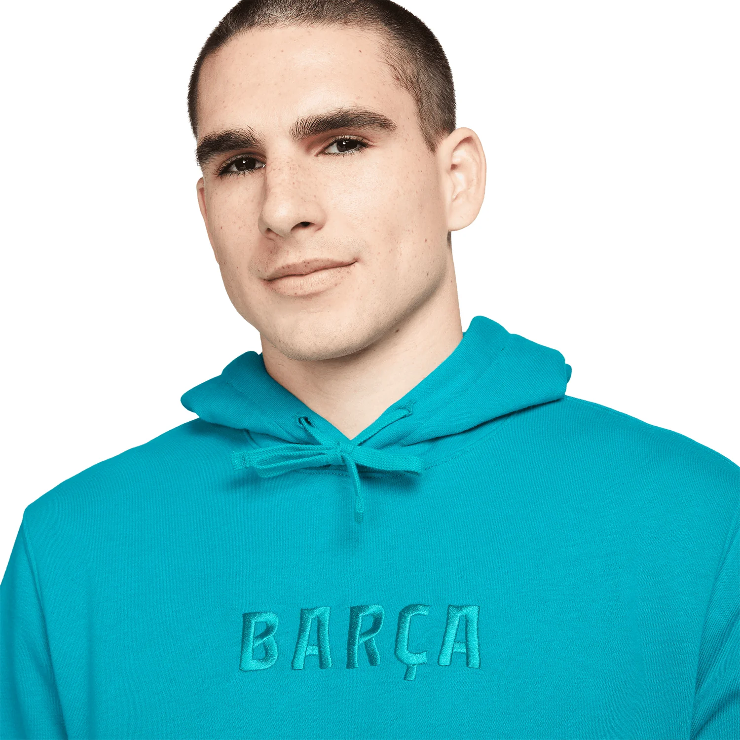 Nike FC Barcelona Men's Club Pullover Hoodie - Image 3