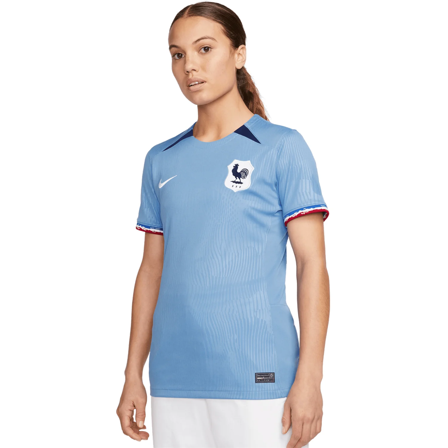 Nike France 2023-24 Women's Home Stadium Jersey - Image 3