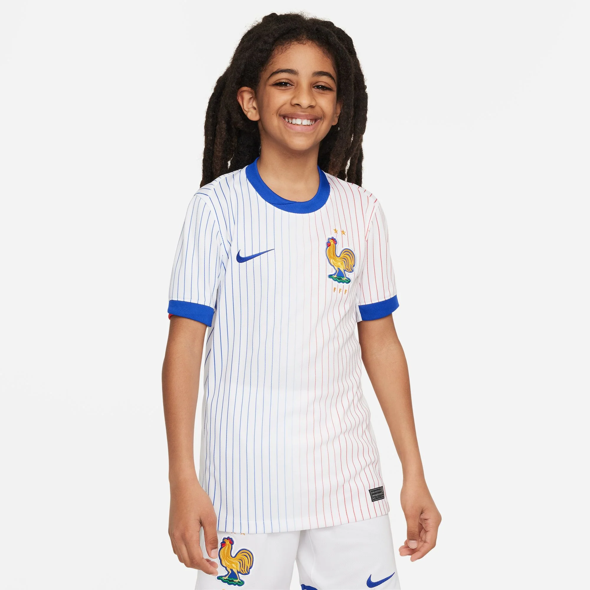 Nike France 2024 Youth Away Stadium Jersey - Image 3