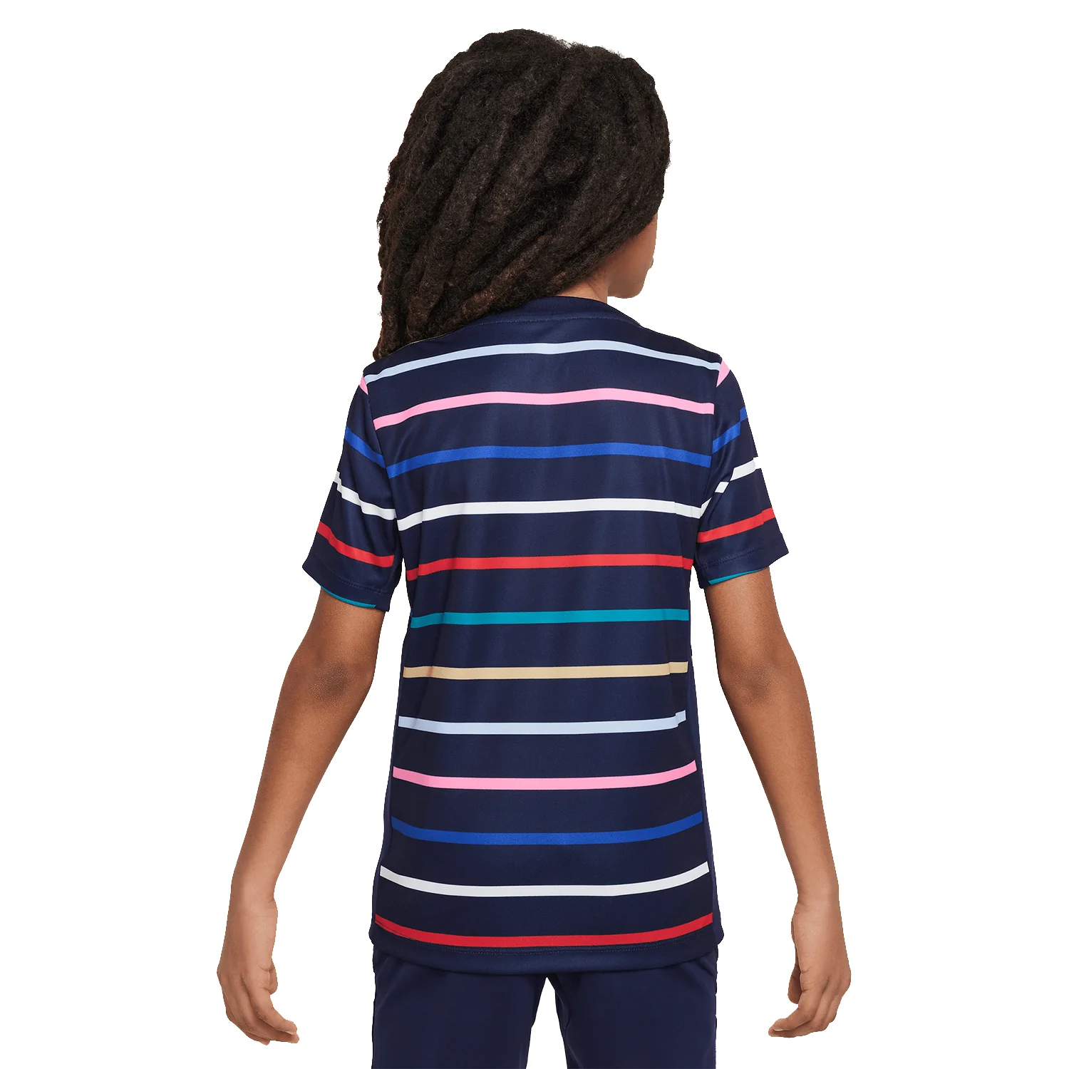 Nike France Youth Academy Pro Short Sleeve Pre-Match Top - Image 2