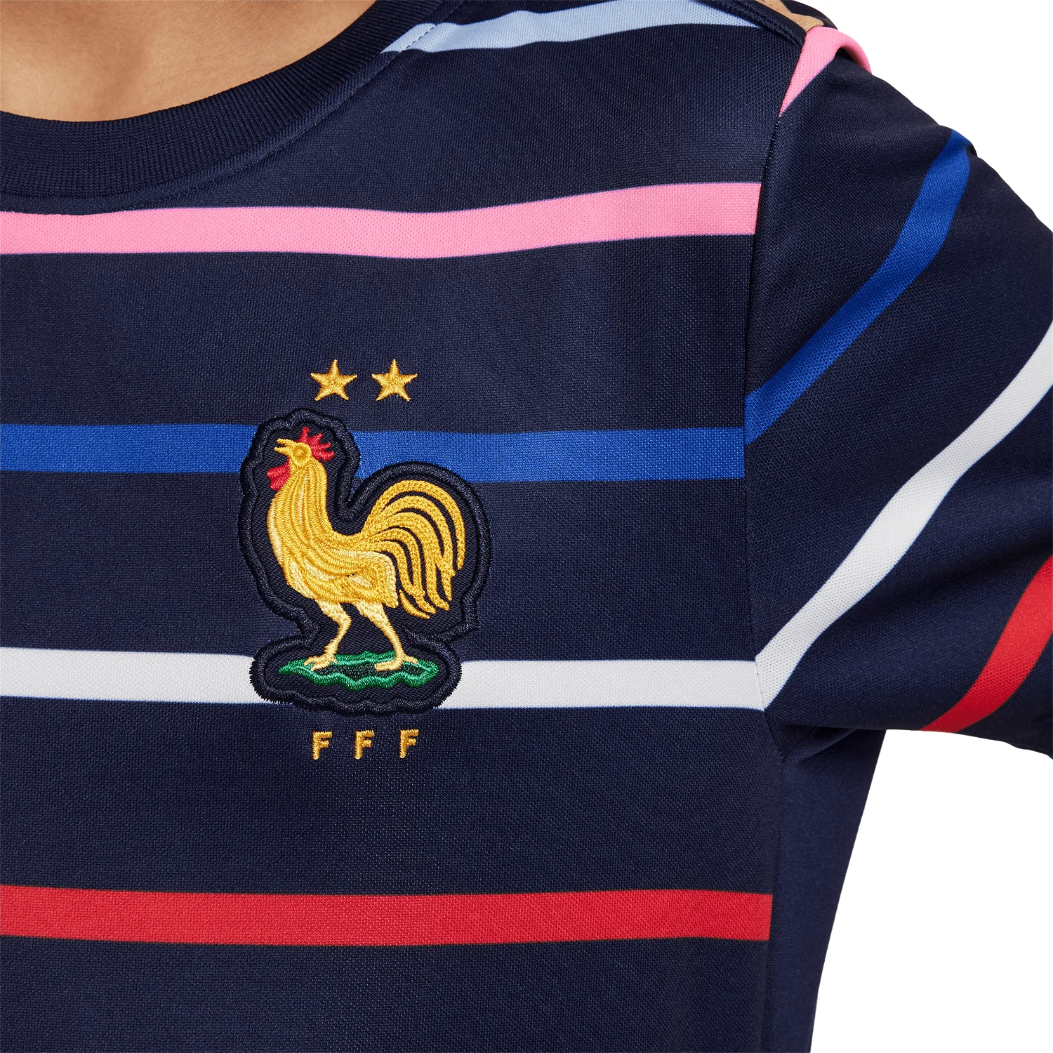 Nike France Youth Academy Pro Short Sleeve Pre-Match Top - Image 4