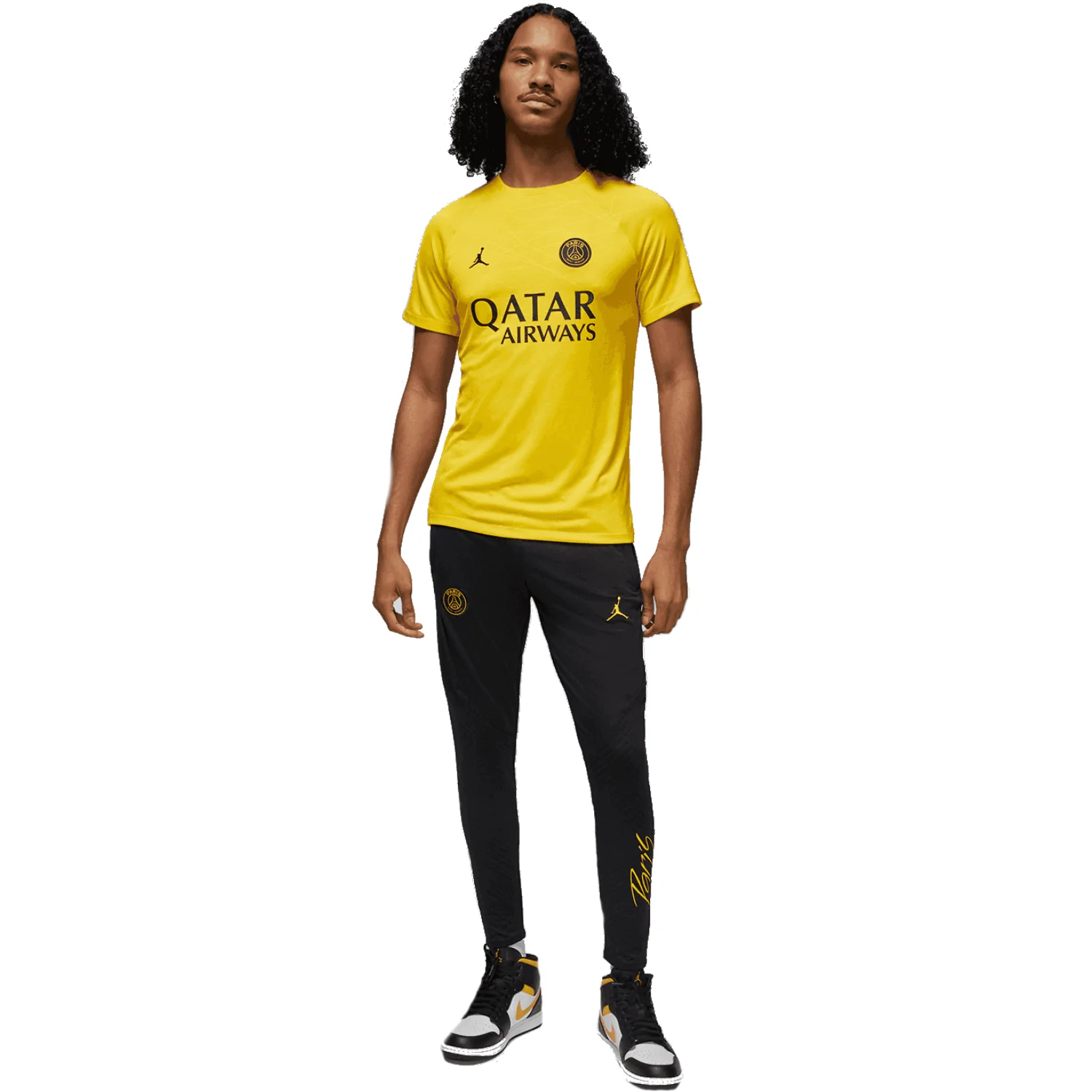 Nike Jordan PSG 2022-23 Men's 4th Academy Pro Short Sleeve Top - Image 5