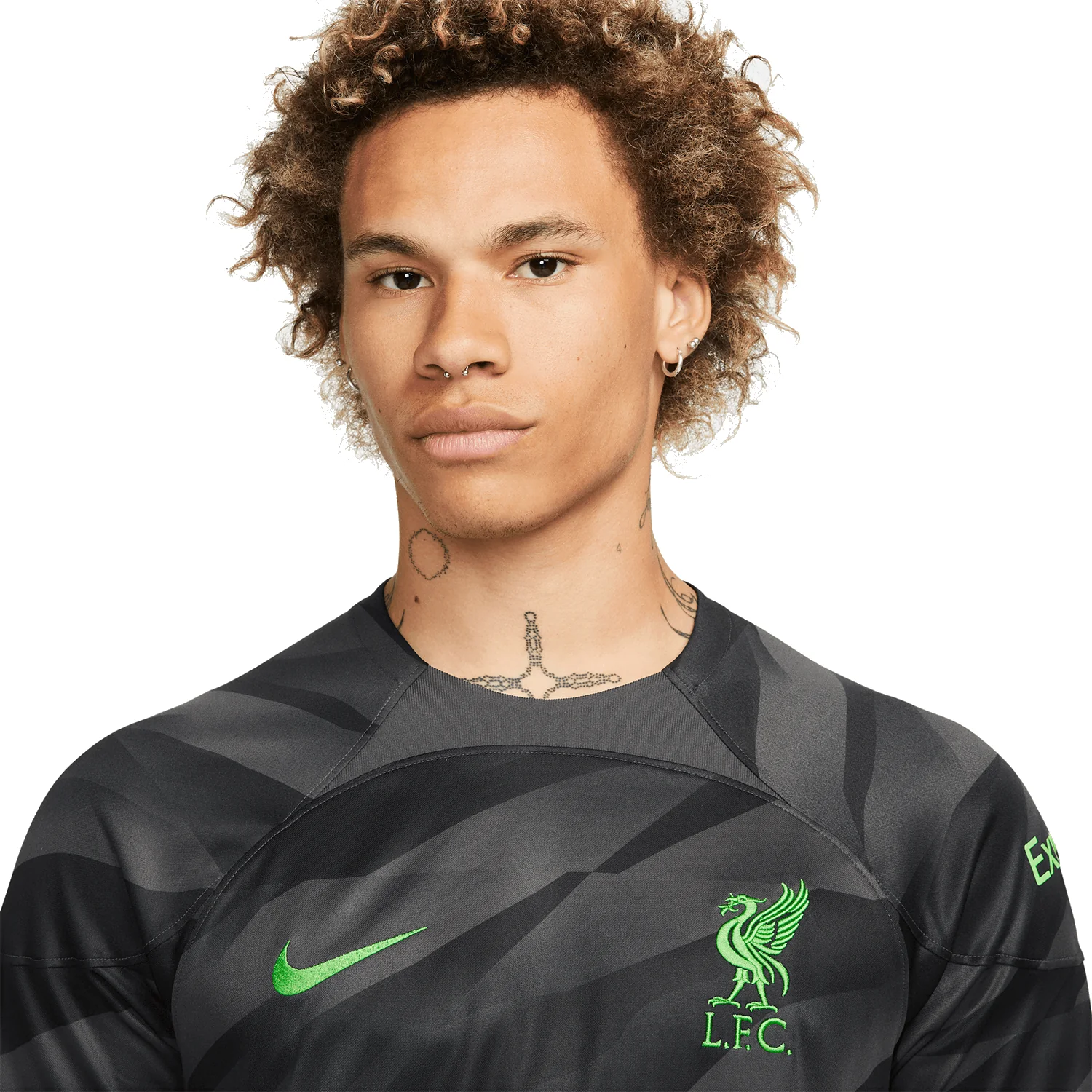 Nike Liverpool FC 2023-24 Men's Goalkeeper Stadium Jersey - Image 3
