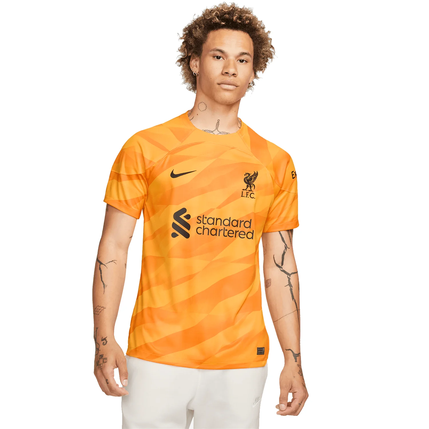 Nike Liverpool FC 2023-24 Men's Short Sleeve Goalkeeper Jersey