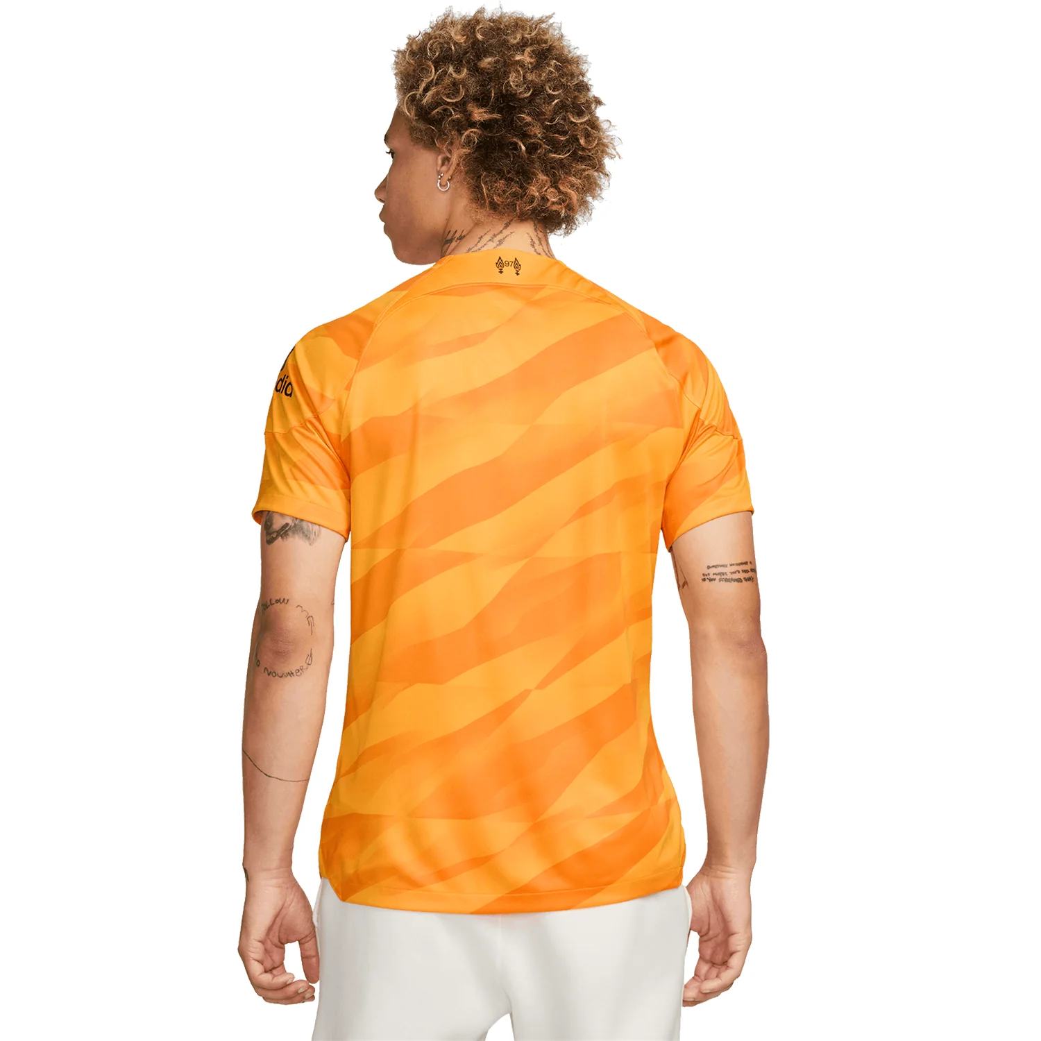 Nike Liverpool FC 2023-24 Men's Short Sleeve Goalkeeper Jersey - Image 2