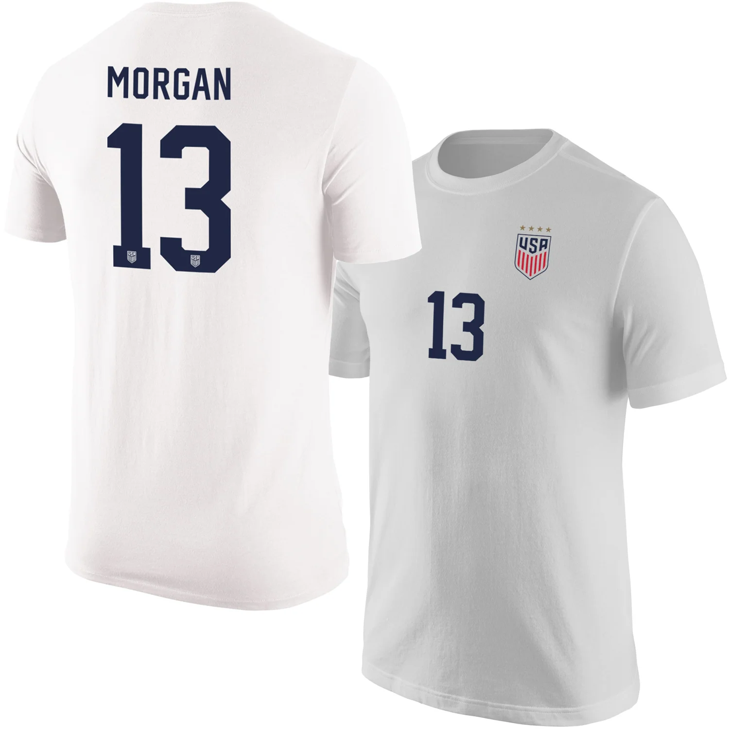 Nike Men's USWNT 2023 Alex Morgan #13 Home T-Shirt