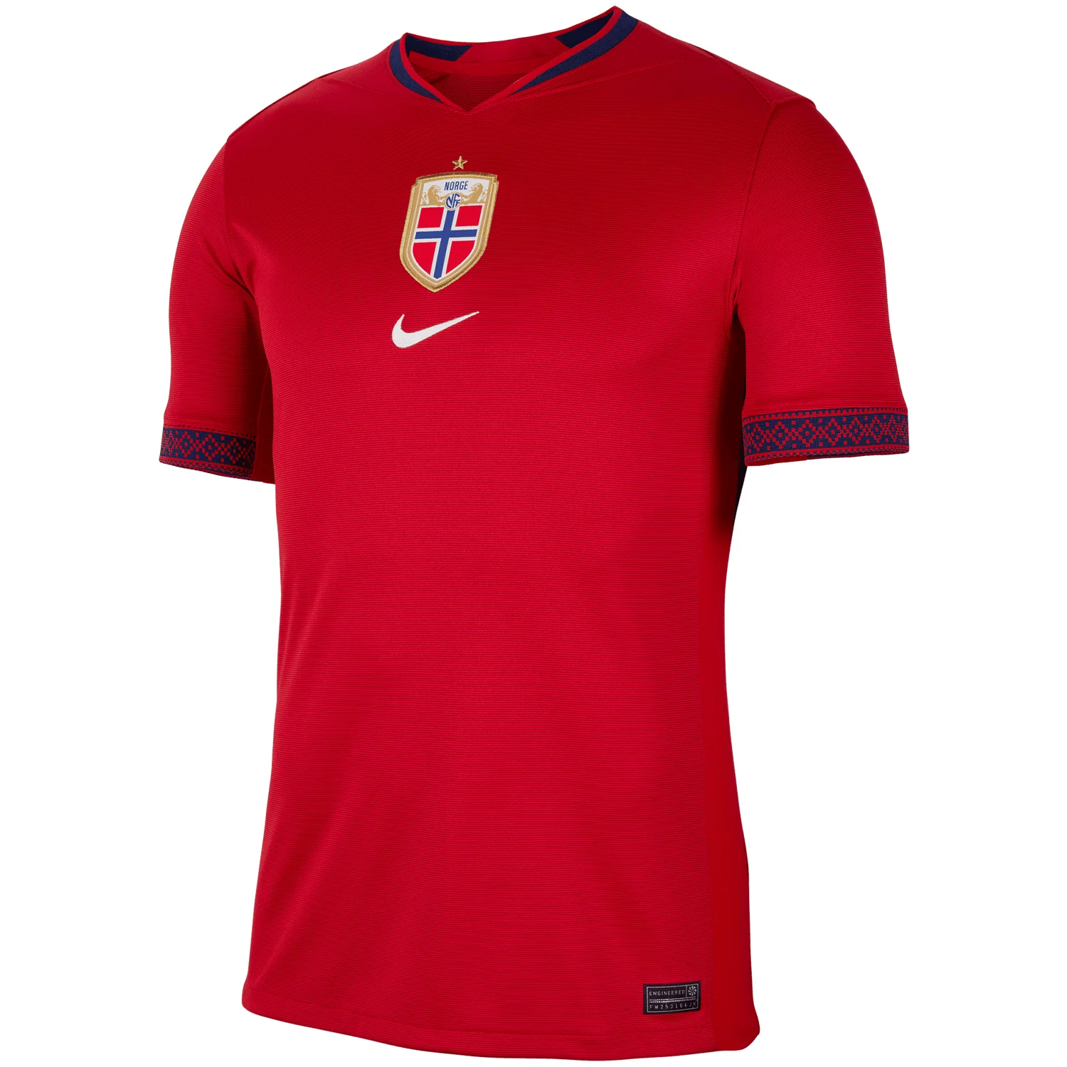 Nike Norway 2025 Men's Home Stadium Jersey