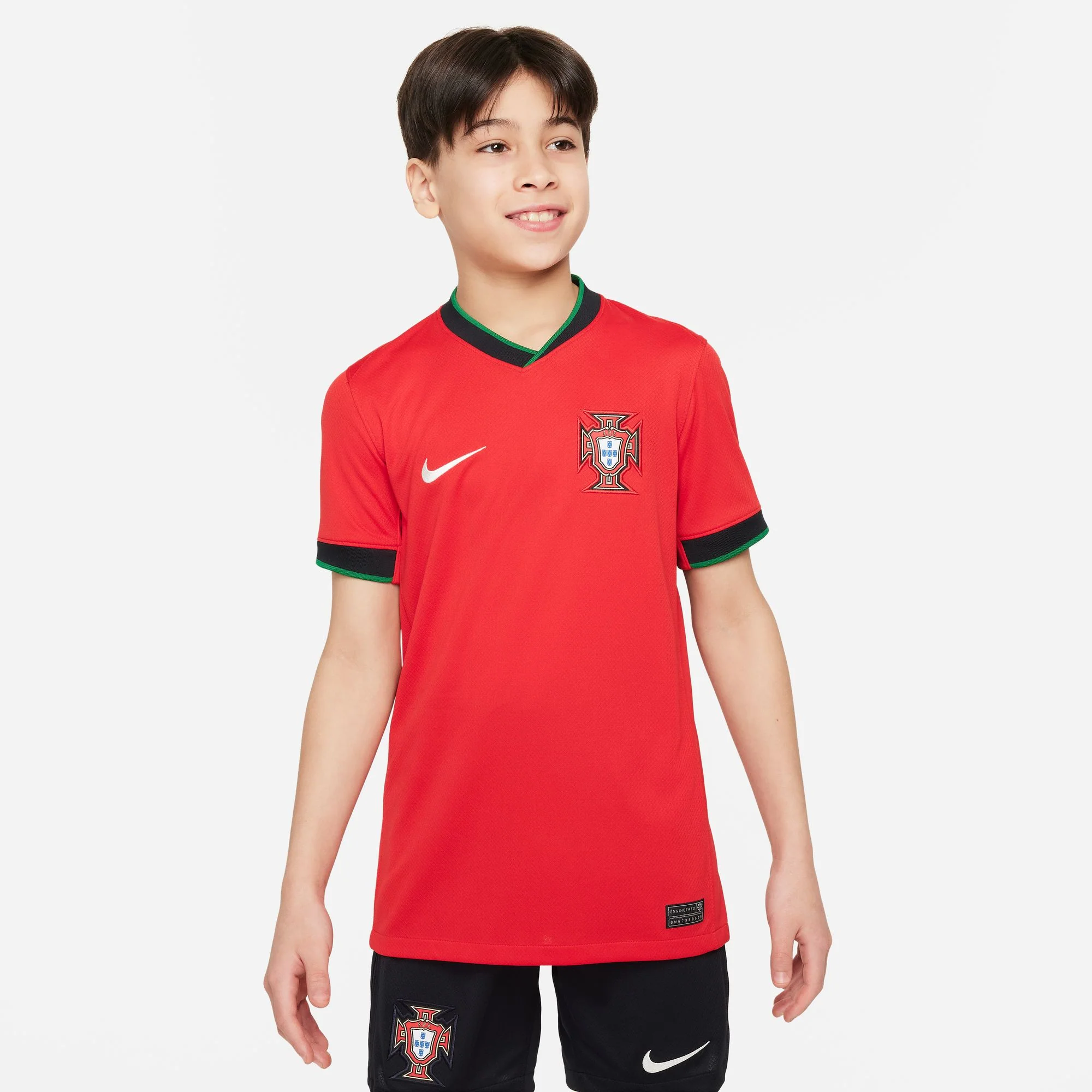 Nike Portugal 2024 Youth Home Stadium Jersey - Image 3