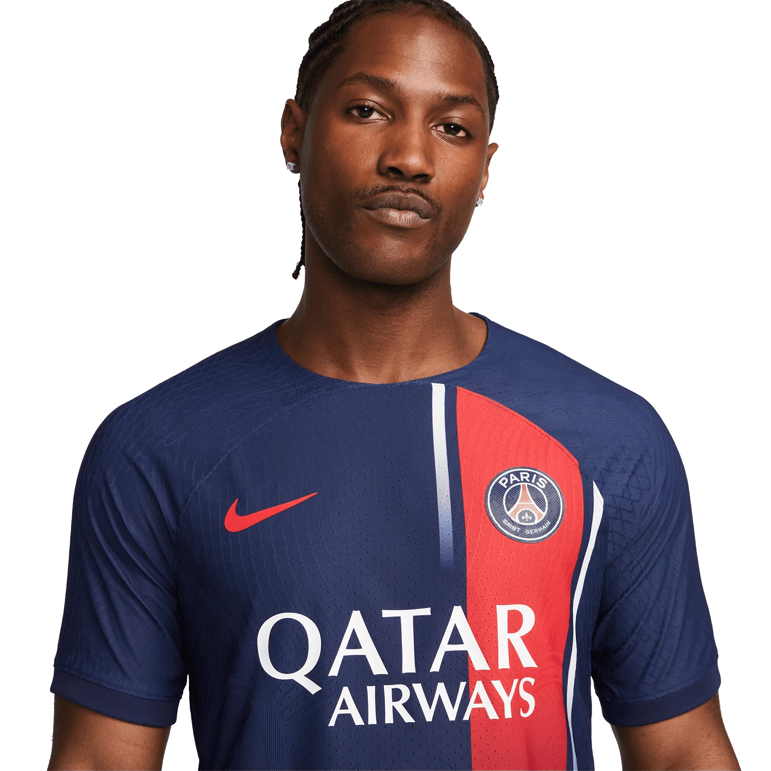 Nike PSG 2023-24 Men's Home Authentic Match Jersey - Image 5