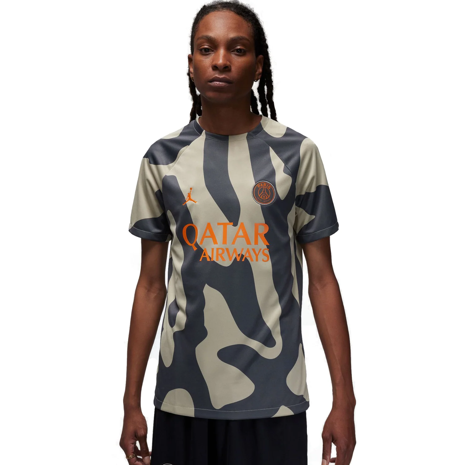 Nike PSG Academy Pro Men's Jordan Pre-Match Short-Sleeve Top