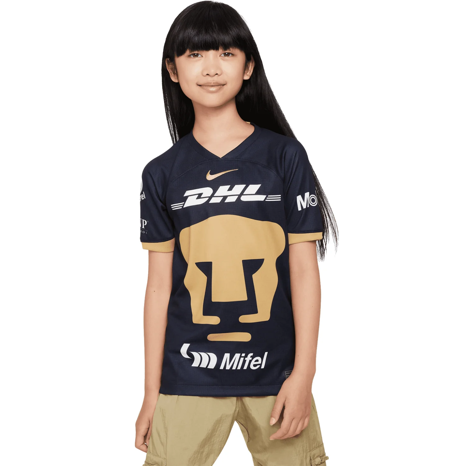 Nike Pumas 2023-24 Youth Away Stadium Jersey