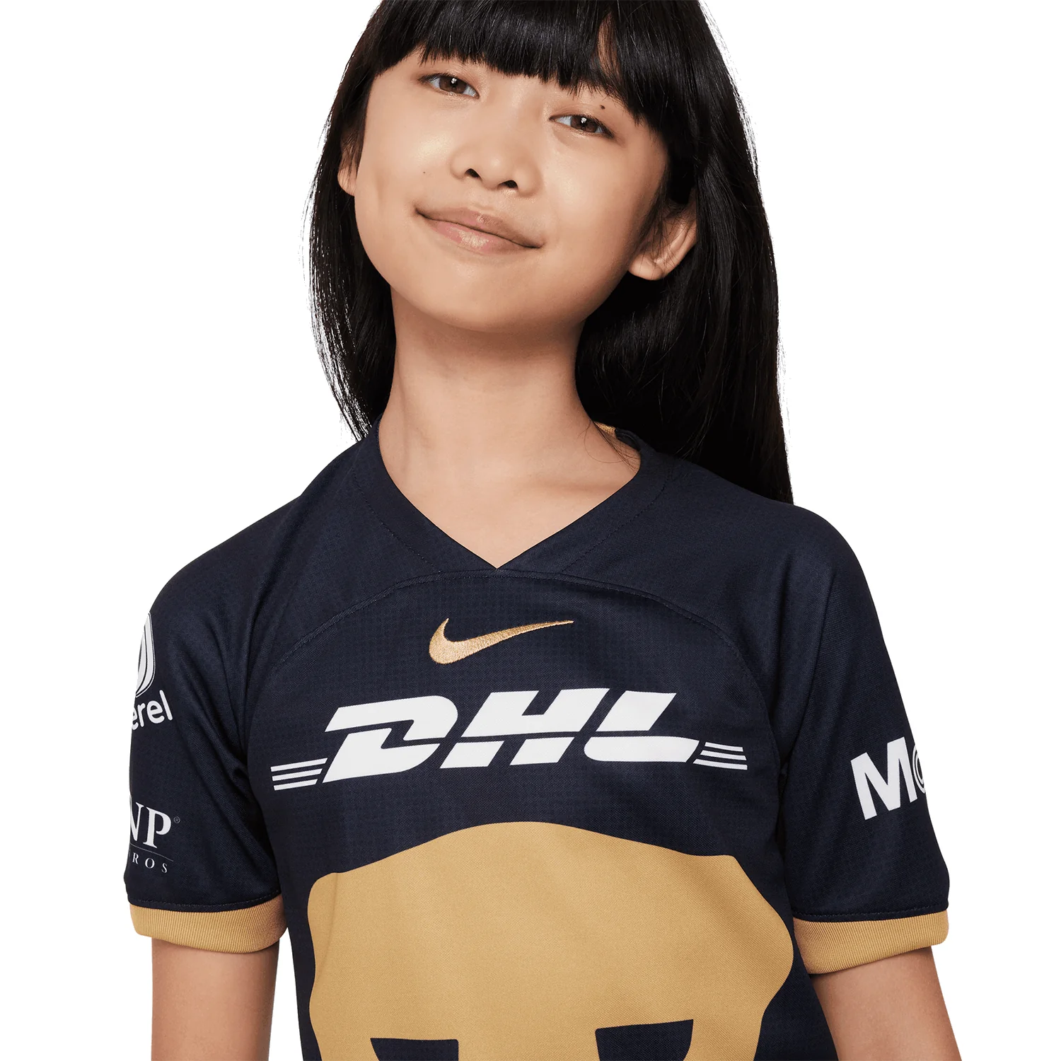 Nike Pumas 2023-24 Youth Away Stadium Jersey - Image 3