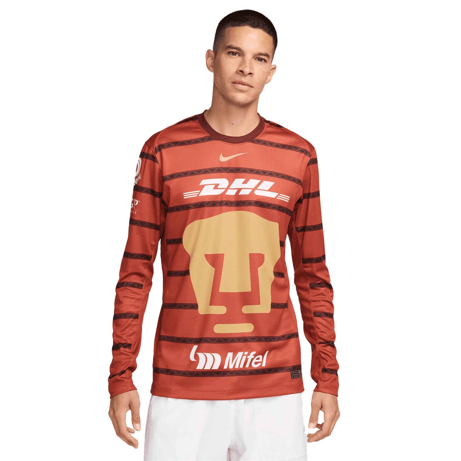 Nike Pumas 2024-25 Men's Long Sleeve Goalkeeper Stadium Jersey