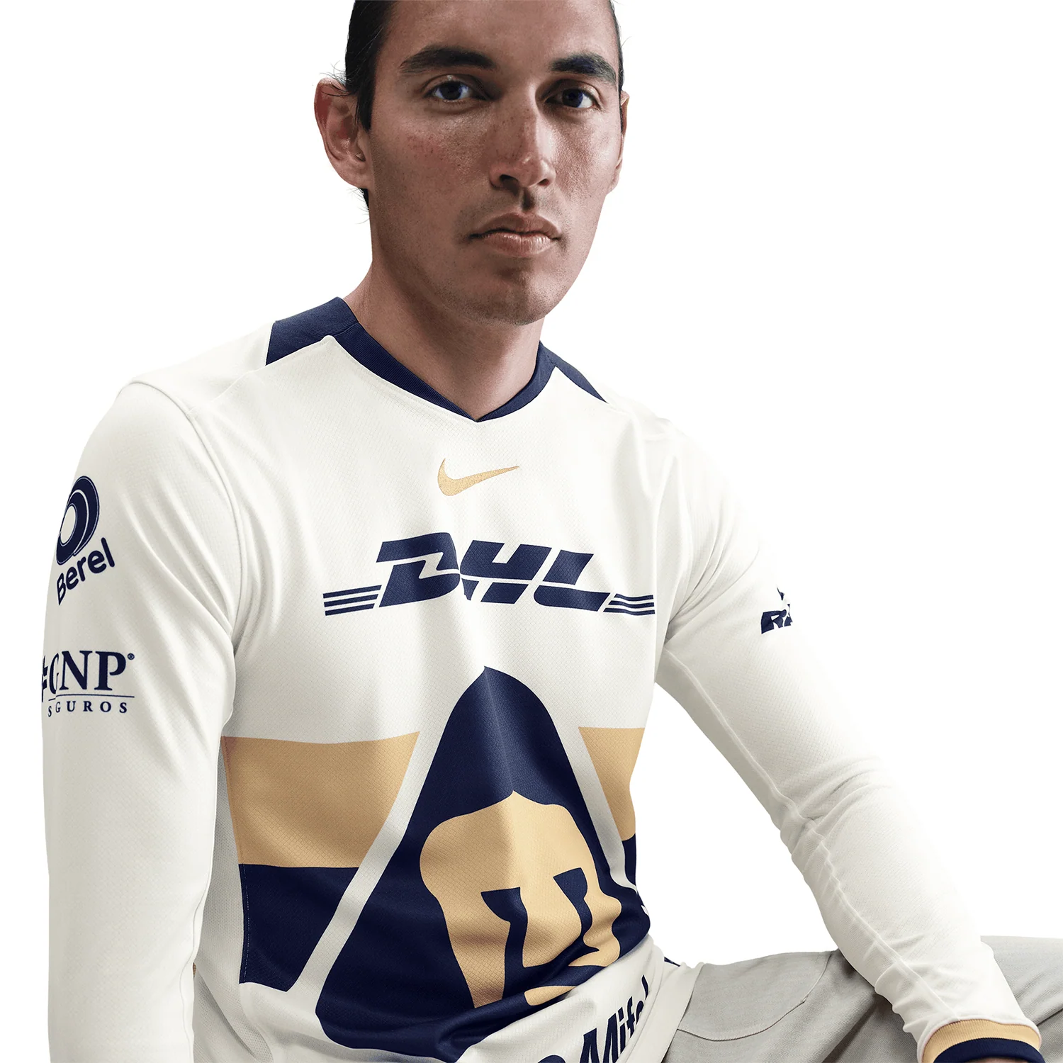 Nike Pumas 2025-26 Men's Home Long Sleeve Stadium Jersey - Image 3