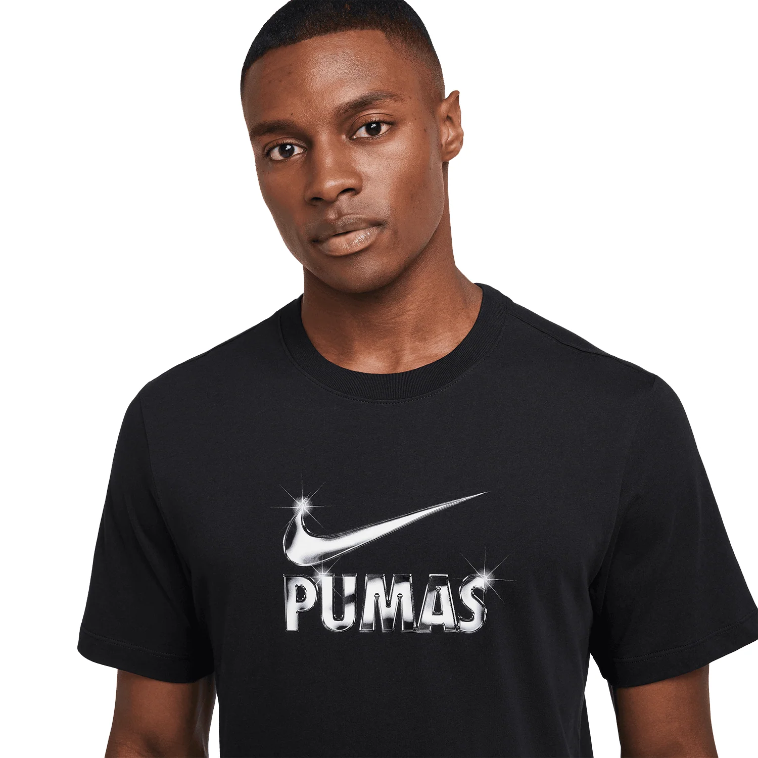 Nike Pumas Men's Short Sleeve Swoosh Tee - Image 3