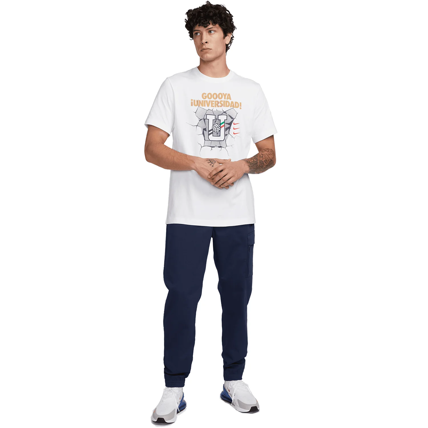 Nike Pumas Men's Short Sleeve Verbiage Graphic Tee - Image 5