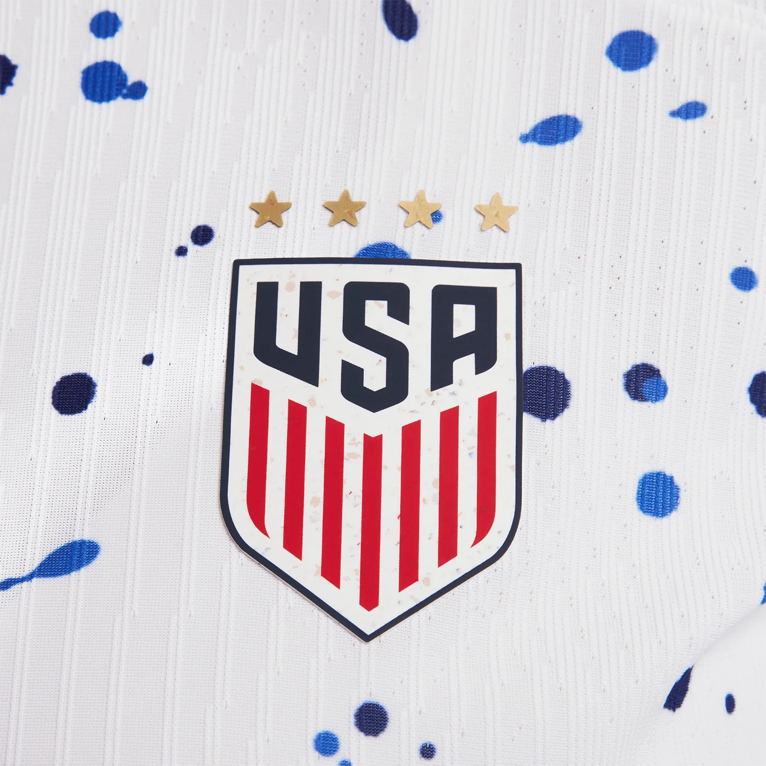 Nike USA 2023-24 Women's Home USWNT 4-Star Authentic Match Jersey - Image 4