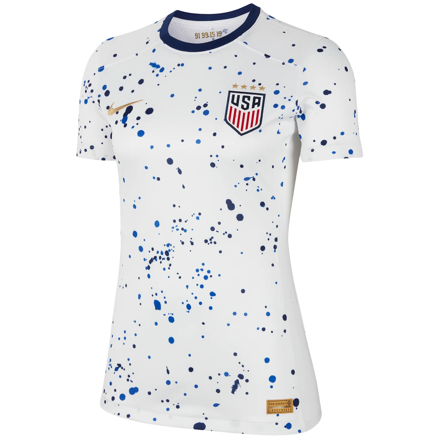 Nike USA 2023-24 Women's Home USWNT 4-Star Stadium Jersey