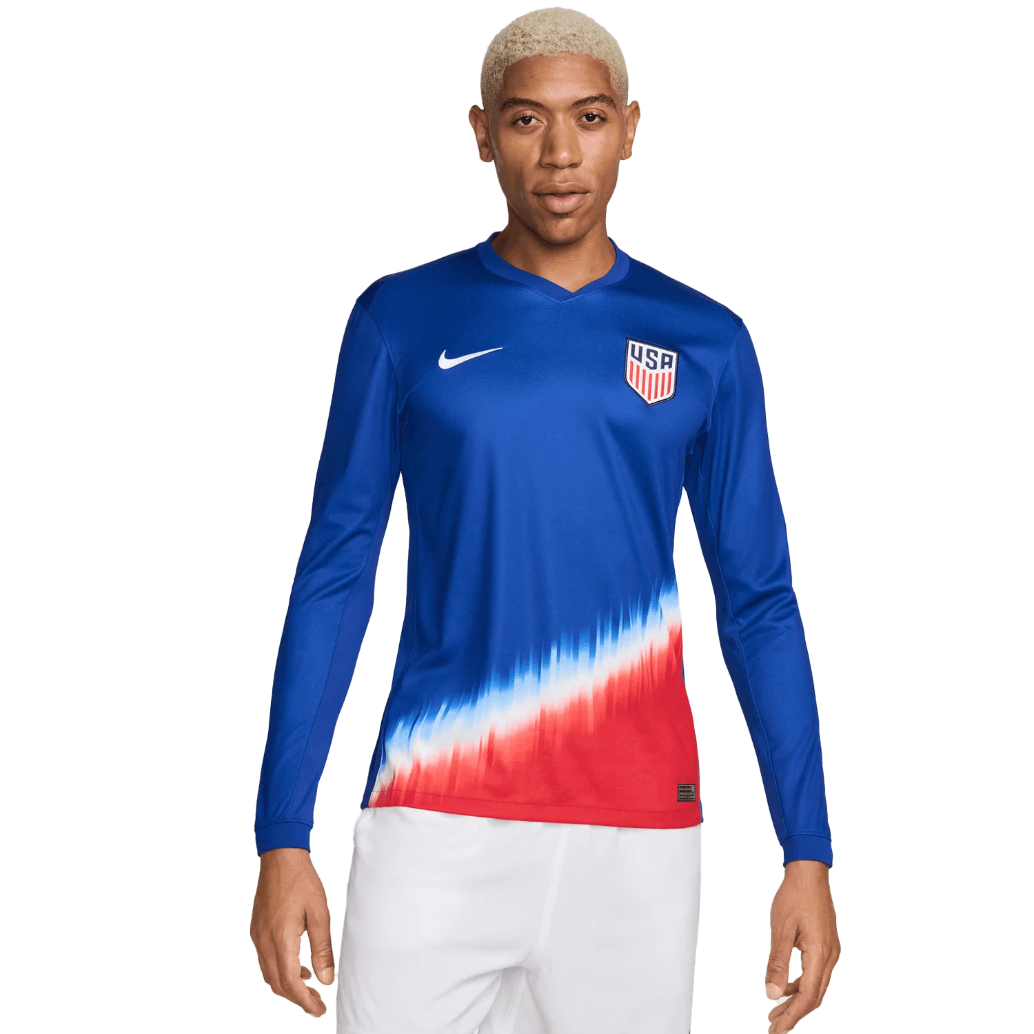 Nike USA 2024 Men's Away Long Sleeve Stadium Jersey