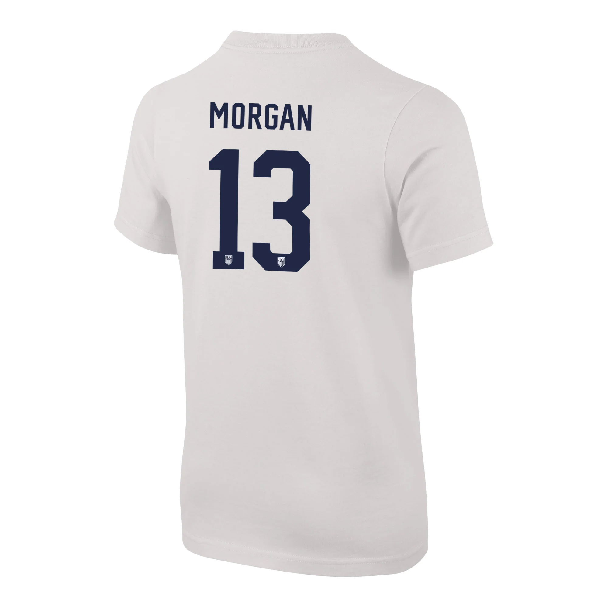 Nike Youth USWNT 2023 Alex Morgan #13 Home T-Shirt - Image 2