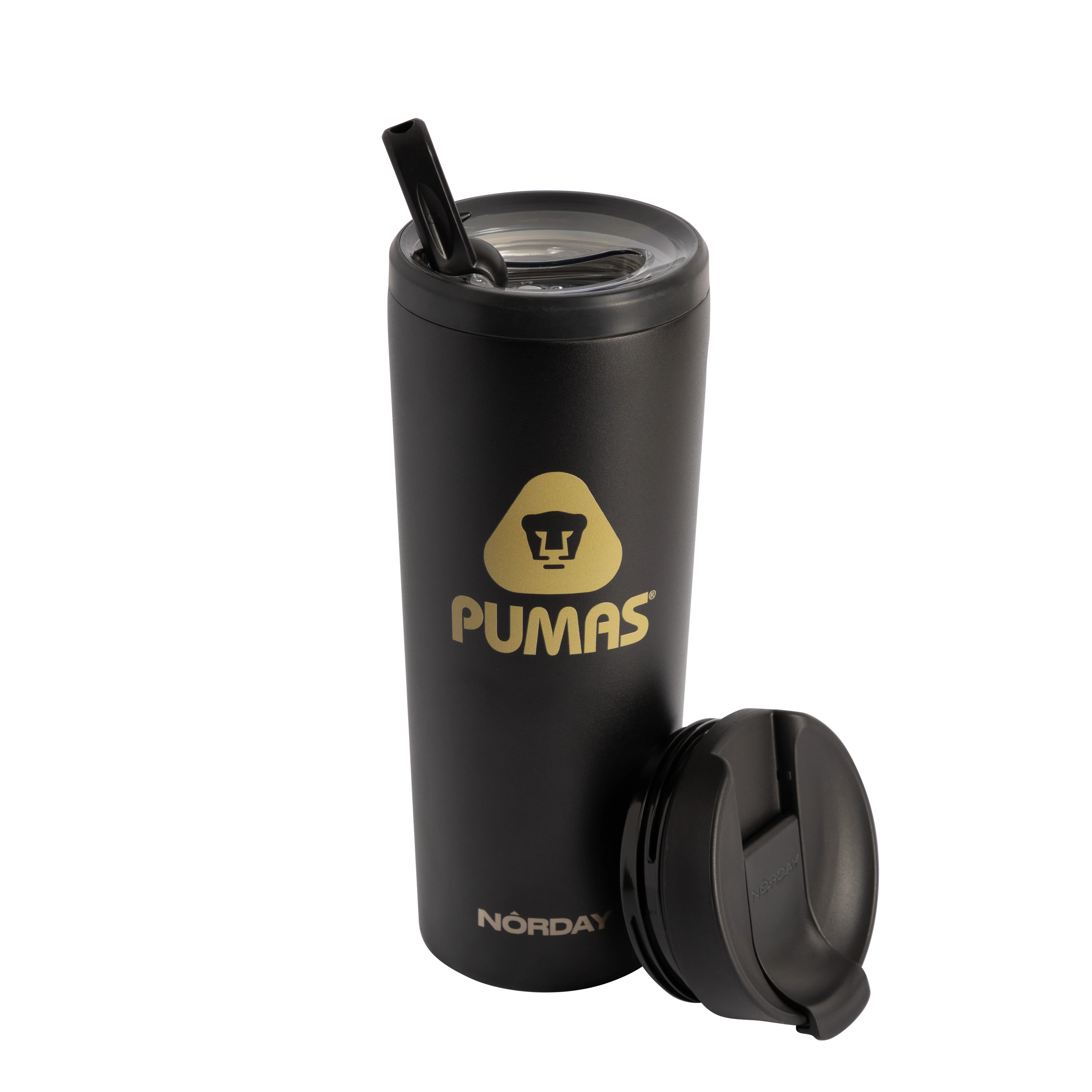 Norday Pumas 25oz Black Logo Bloom Cup