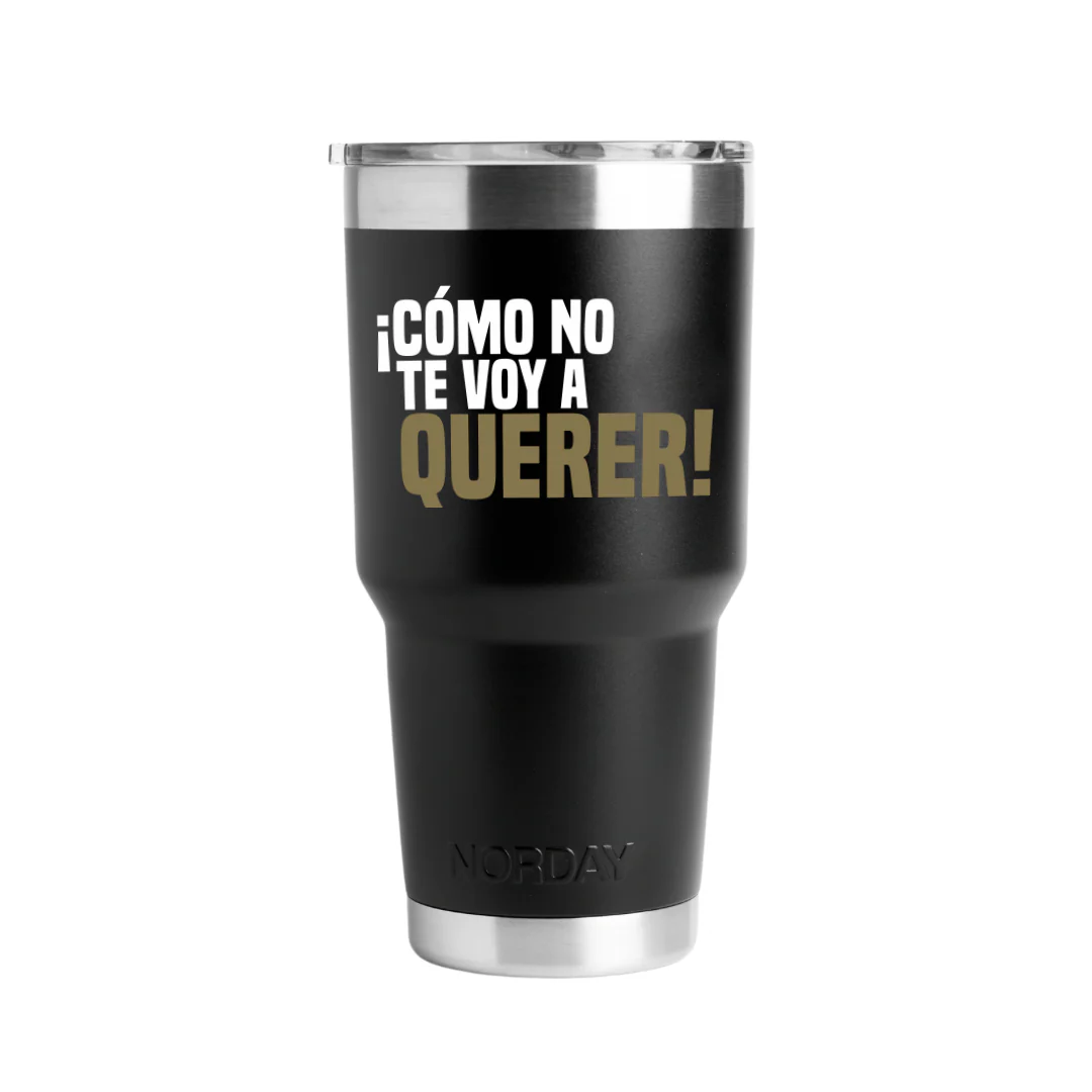 Norday Pumas 30oz Black Logo Tumbler Cup - Image 2