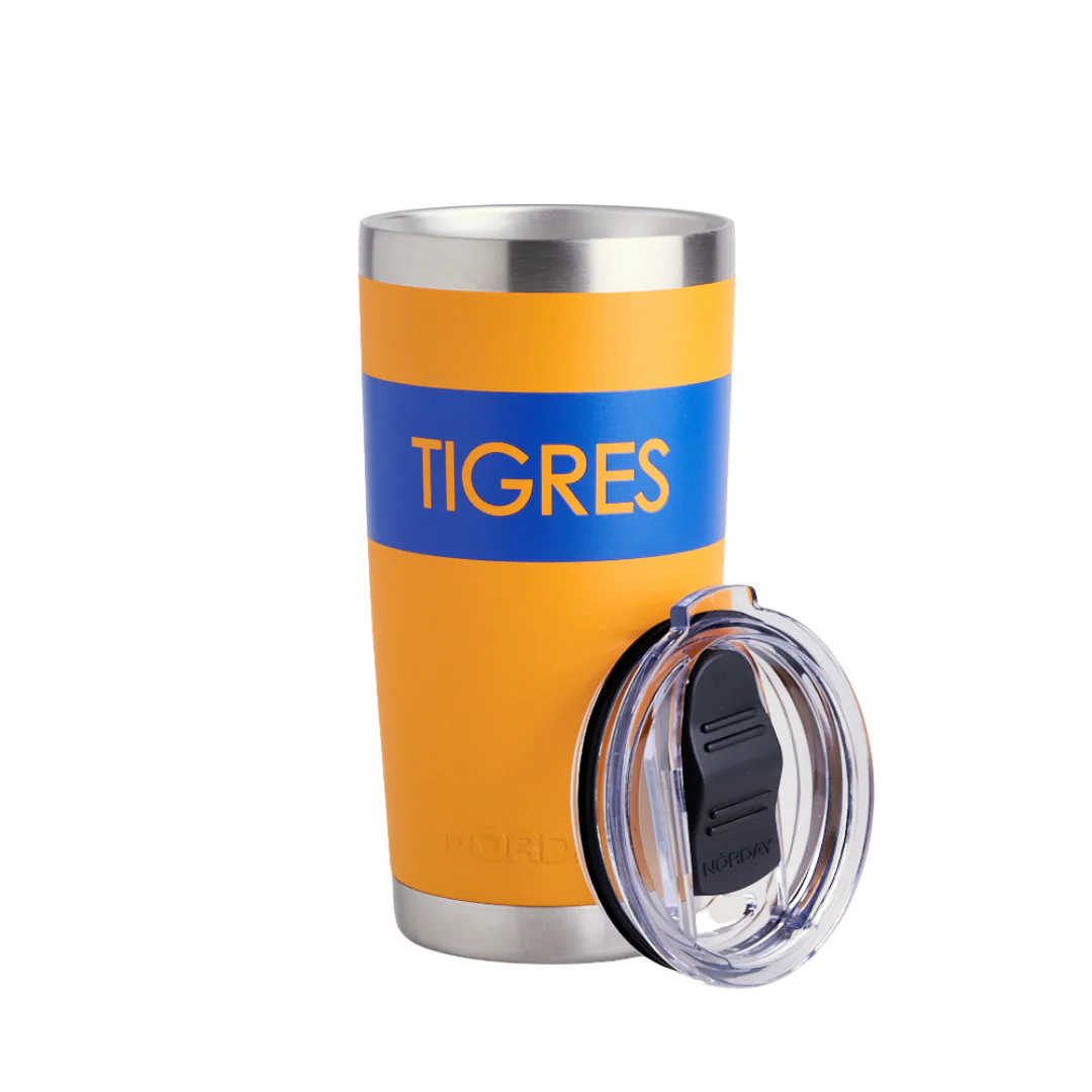 Norday Tigres 20oz Yellow Line Tumbler Cup