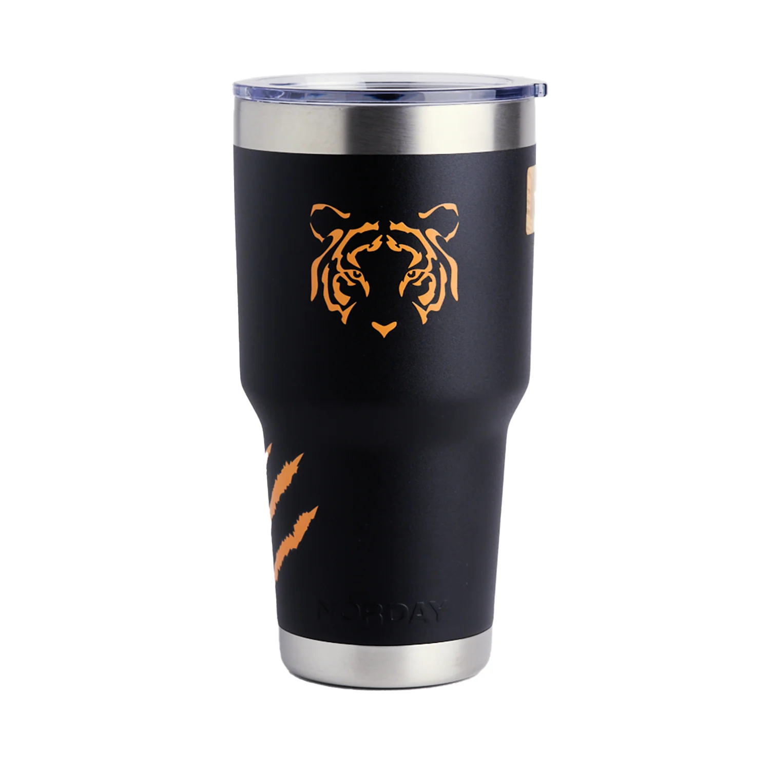 Norday Tigres 30oz Black Tumbler Cup