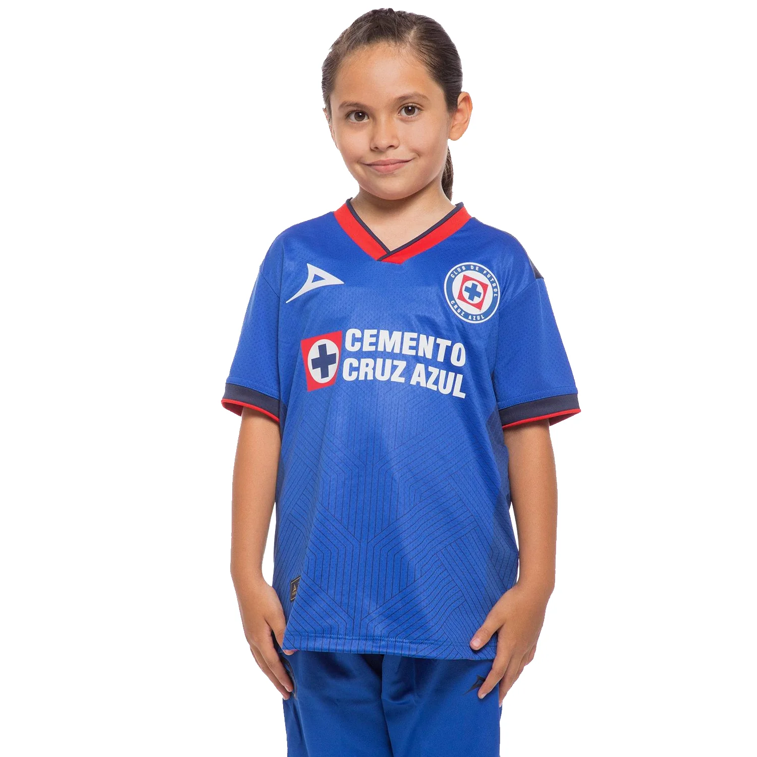 Pirma Cruz Azul 2023-24 Youth Home Stadium Jersey - Image 2