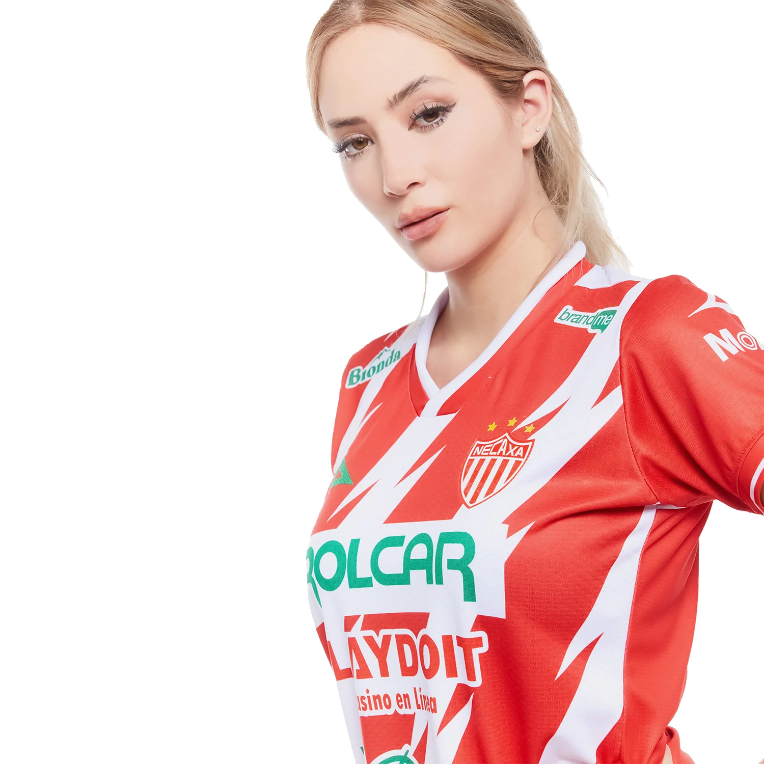 Pirma Necaxa 2024-25 Women's Home Stadium Jersey - Image 3