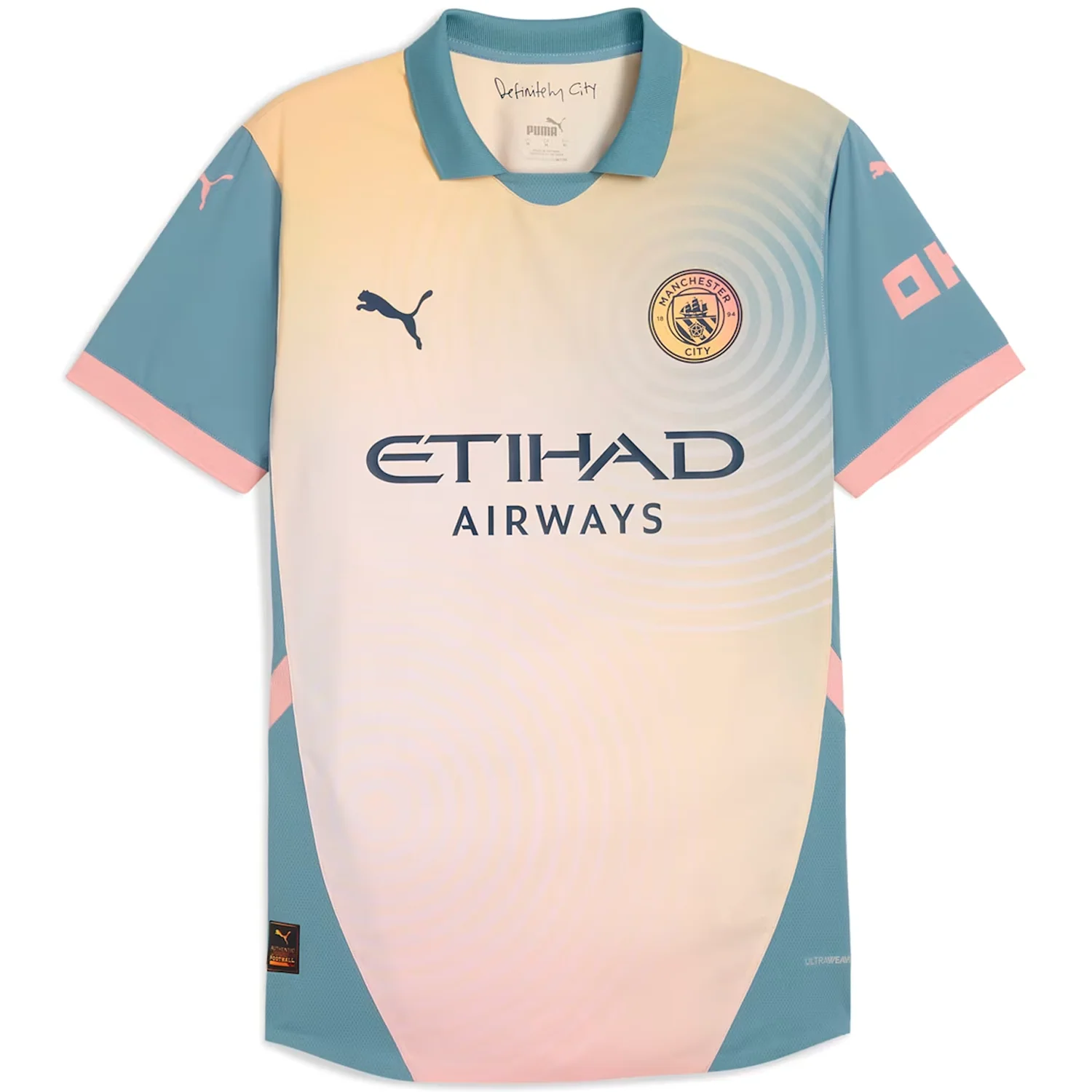 Puma Manchester City 2024-25 Men's 4th Authentic Match Jersey