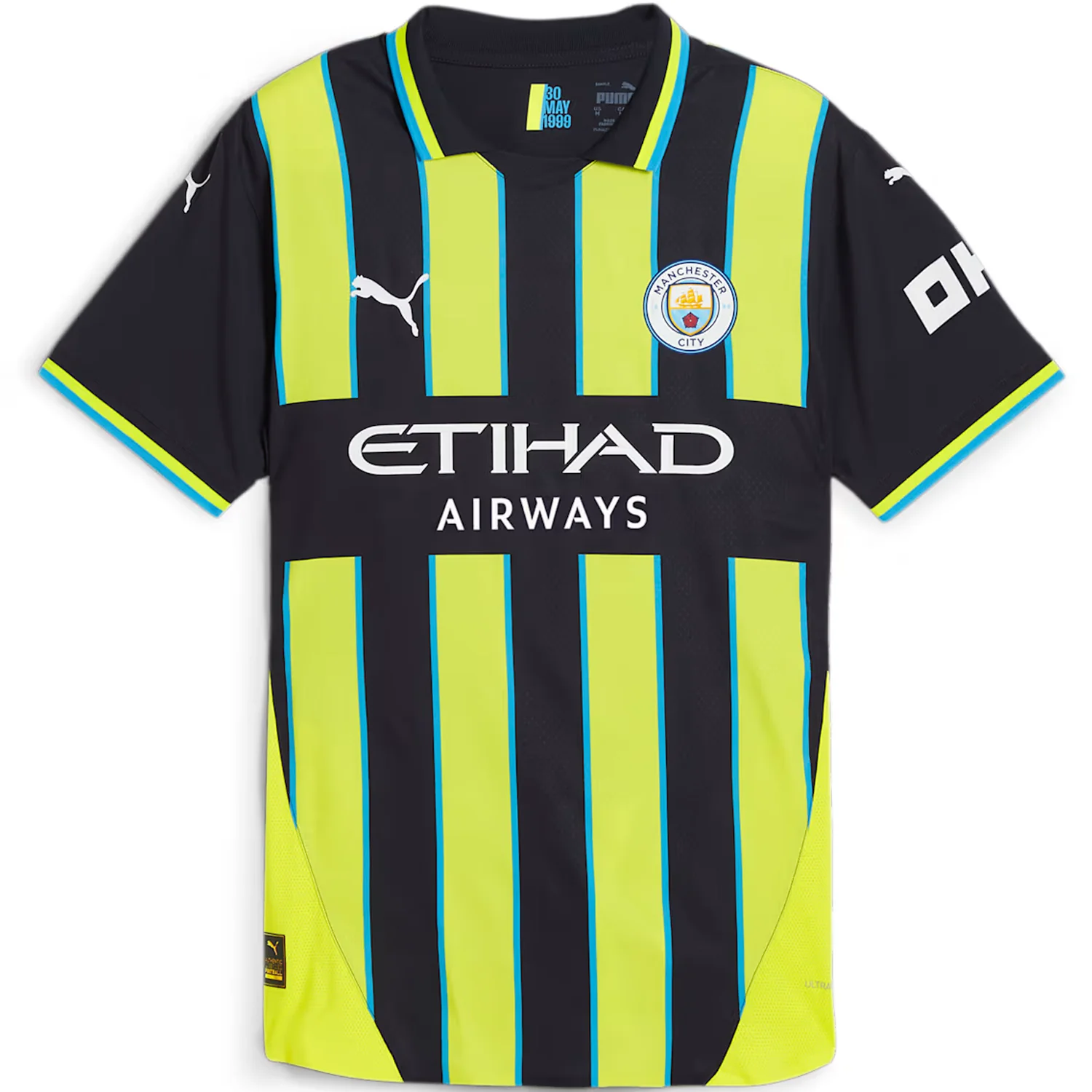 Puma Manchester City 2024-25 Men's Away Authentic Match Jersey