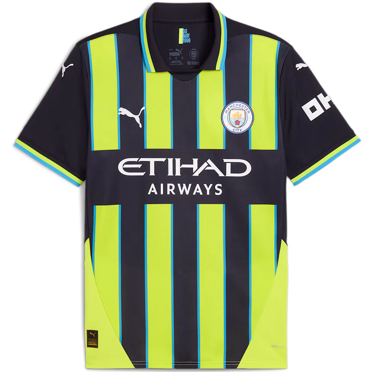 Puma Manchester City 2024-25 Men's Away Stadium Jersey