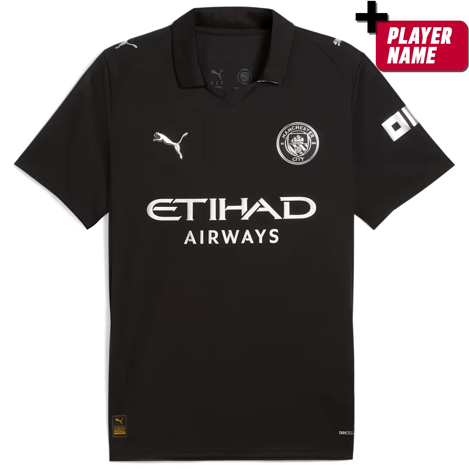Puma Manchester City 2025-26 Men's Away Stadium Jersey - Image 3