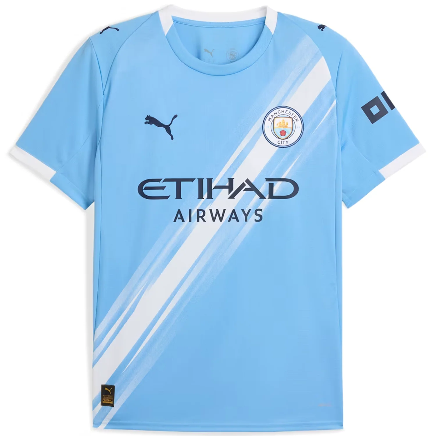 Puma Manchester City 2025-26 Men's Home Stadium Jersey